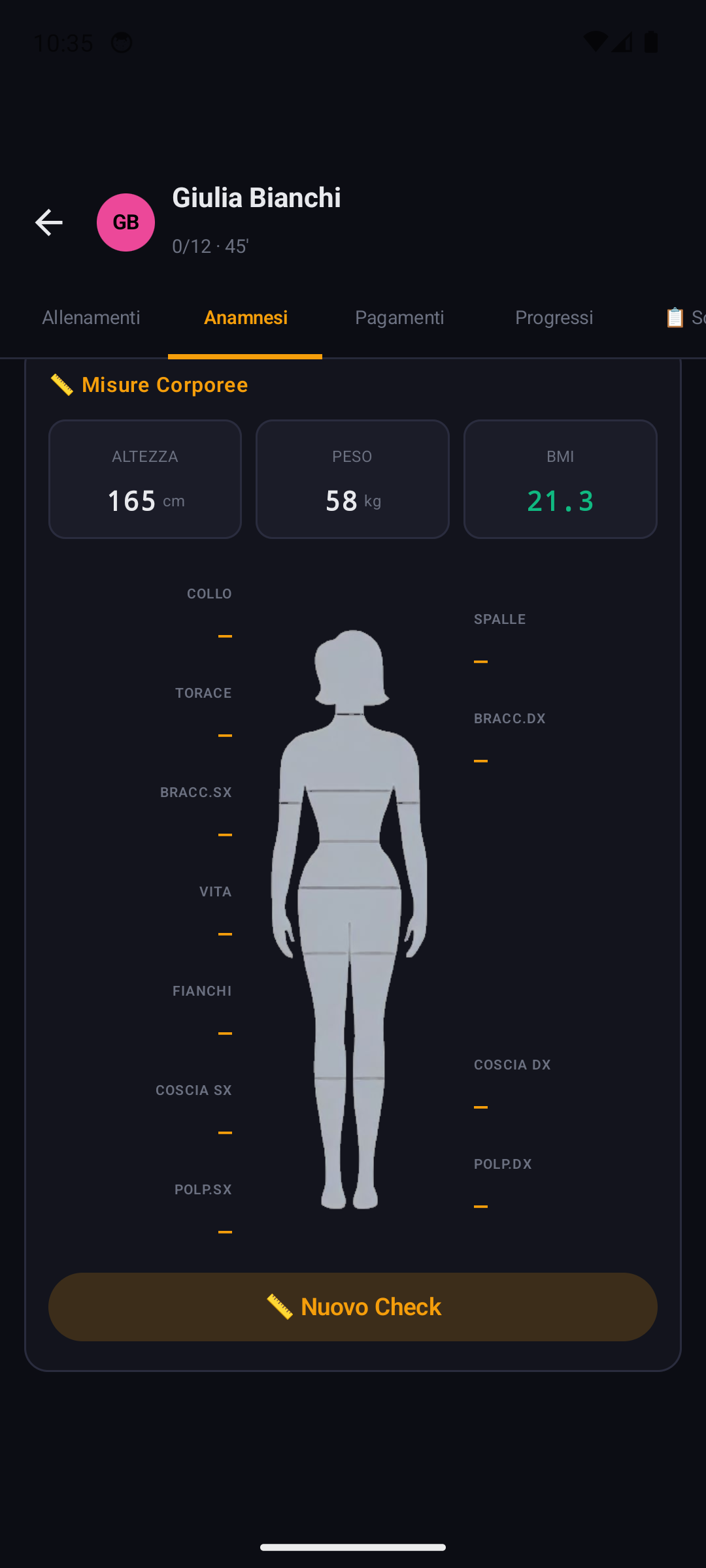 Body tracking