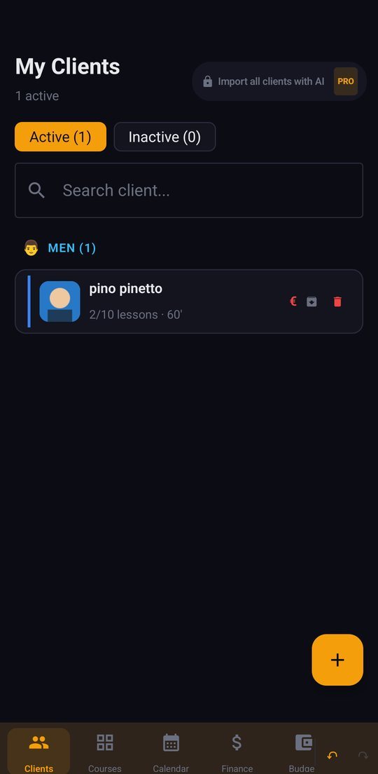 Clients list
